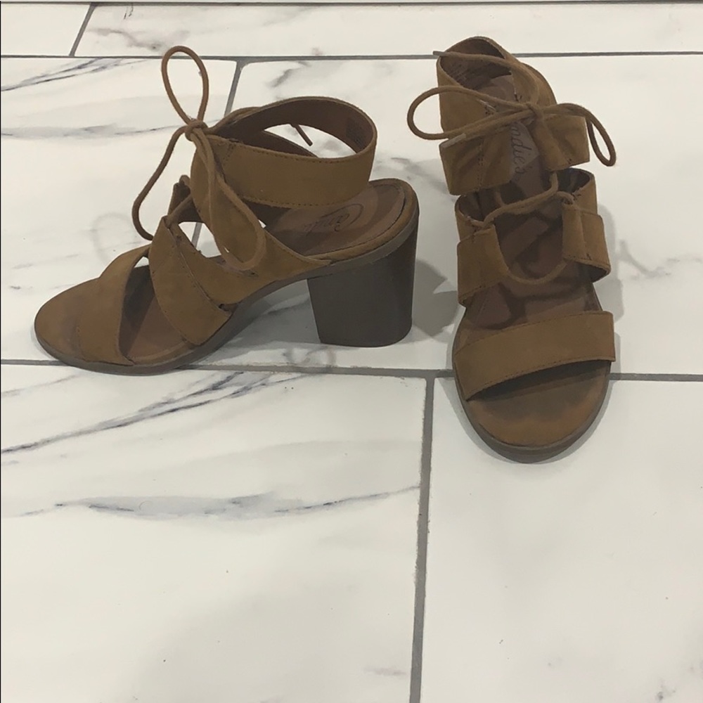 Brown heels